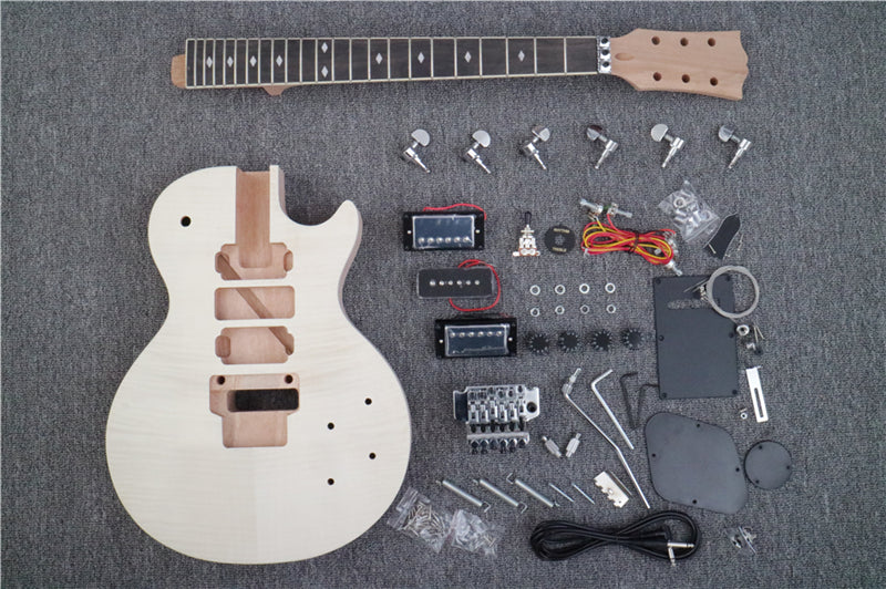 LP Custom Style DIY Electric Guitar Kit (PLP-060F, Fast Shipping, Tari ...