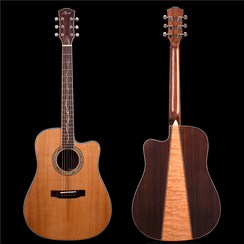 41 Inch Solid Spruce Top Acoustic Guitar (PM-1226)