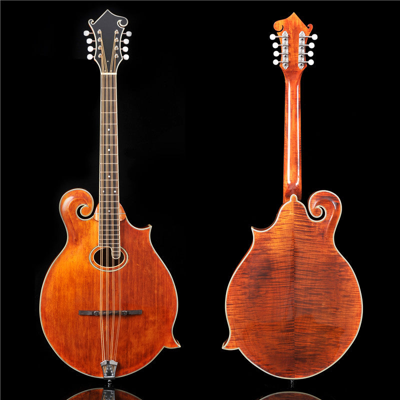 PANGO MUSIC All-Solid Wood Handcrafted F-Style Mandocello (PMB-901)