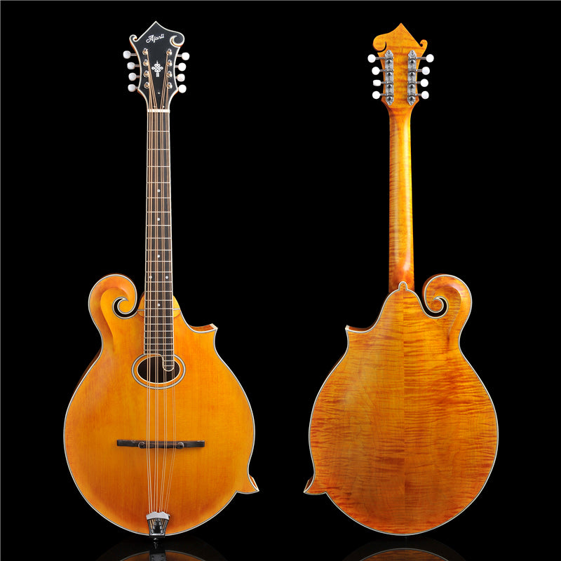 All-Solid Wood Handcrafted F-Style Mandocello (PMB-902)