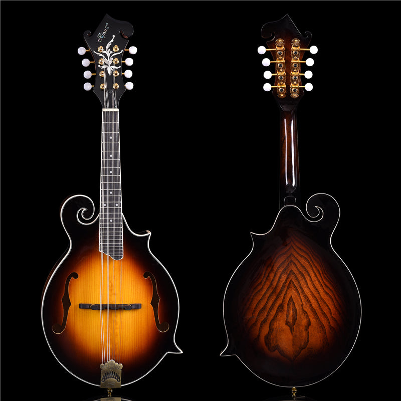 Super 2022 Series Solid Spruce Top F-Style Mandolin (PMF-604)