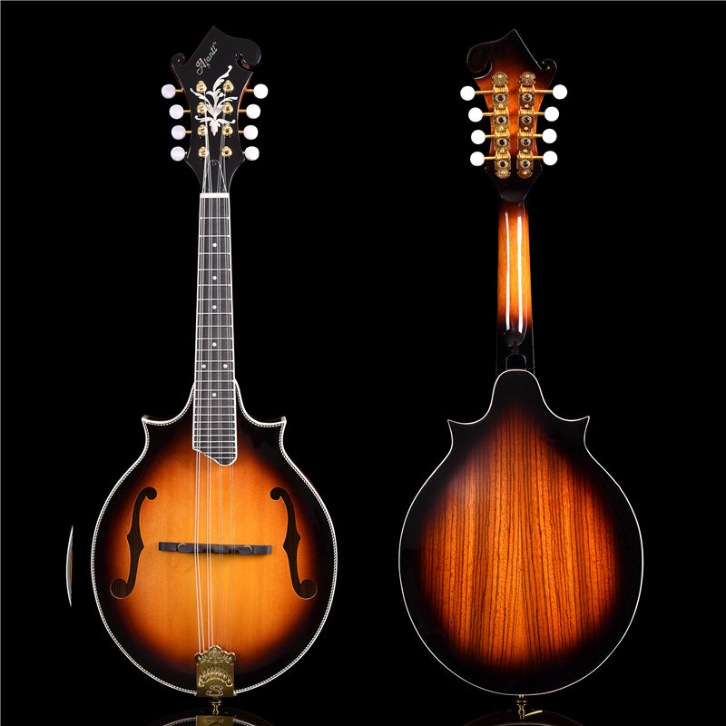 Super 2022 Series Solid Spruce Top W-Style Mandolin (PMW-604)