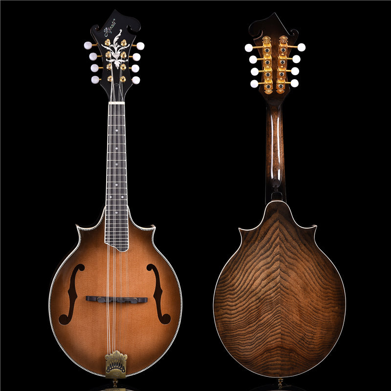 Super 2022 Series Solid Spruce Top W-Style Mandolin (PMW-605)