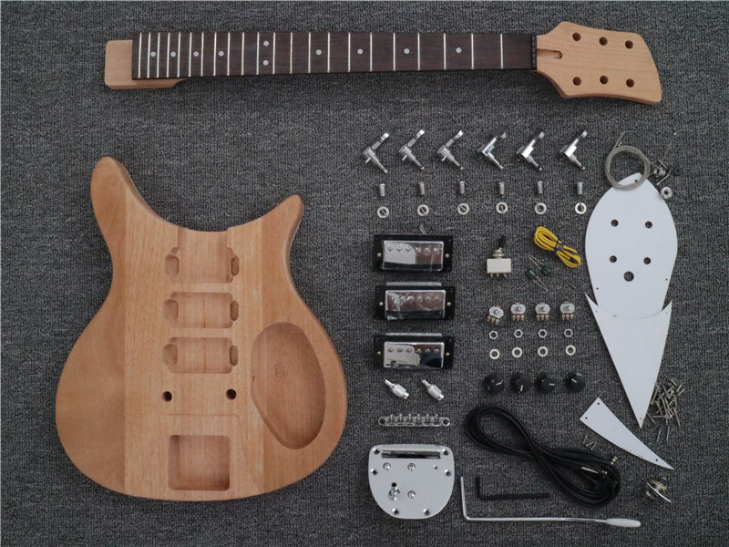 Rick Style DIY Electric Guitar Kit (PRC-049F, Fast Shipping, Tariff-free)