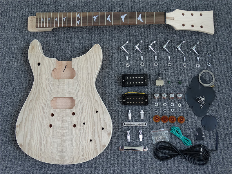 PRS Style DIY Electric Guitar Kit (PRS-532F, Fast Shipping, Tariff-free)
