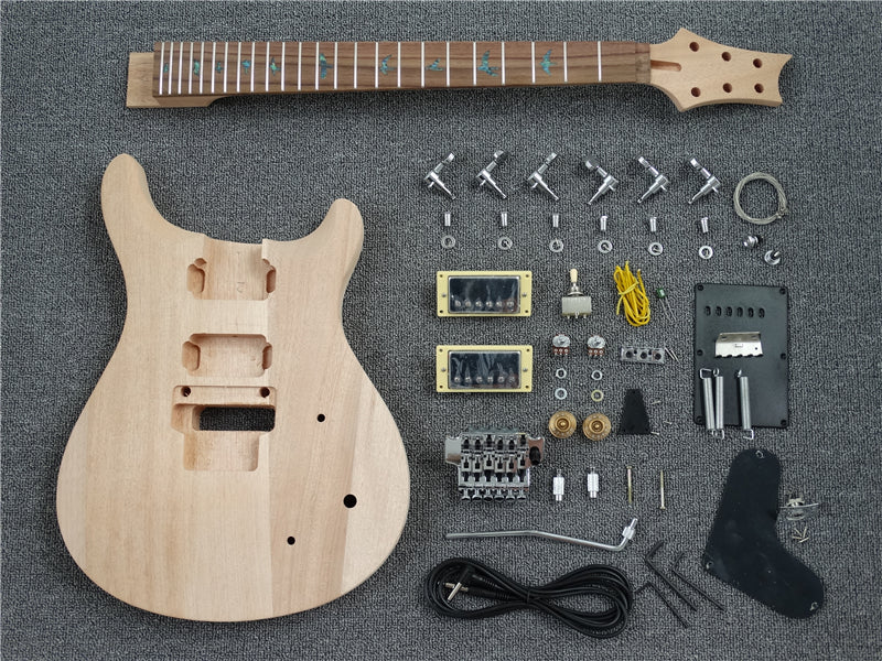 PRS Style DIY Electric Guitar Kit (PRS-718F, Fast Shipping, Tariff-free)