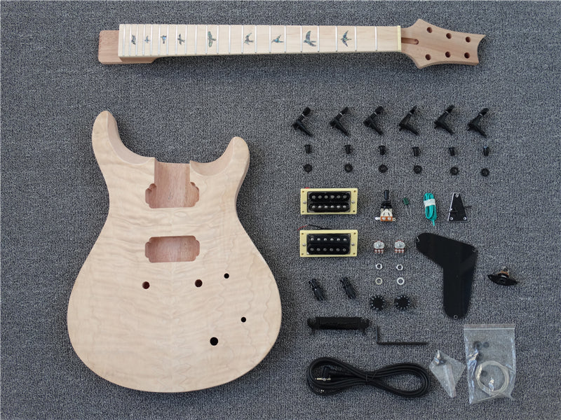 PRS Style DIY Electric Guitar Kit (PRS-721F, Fast Shipping, Tariff-free)