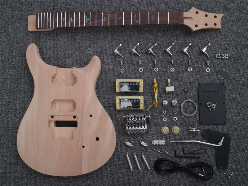 PRS Style DIY Electric Guitar Kit of PANGO Music (PRS-722F, Fast Shipping, Tariff-free)