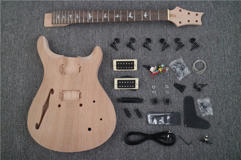 PRS Style DIY Electric Guitar Kit (PRS-724F, Fast Shipping, Tariff-free)
