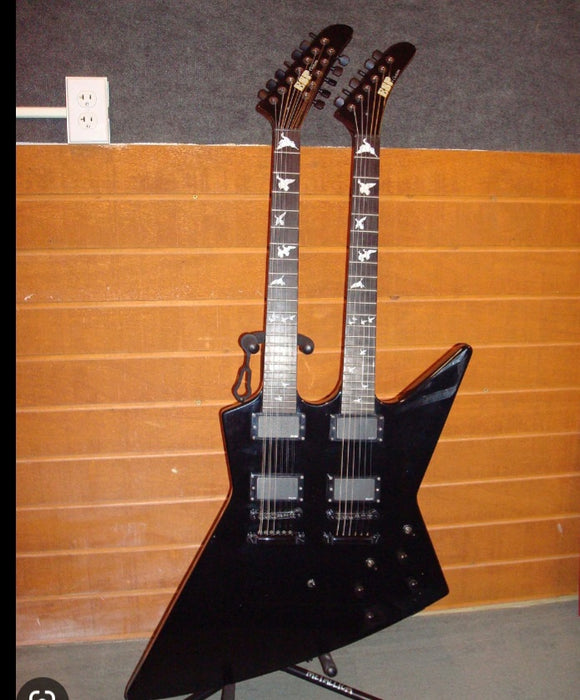 Custom Design Order (based on Double Neck Explorer Kit ) — Guitar Kit Shop