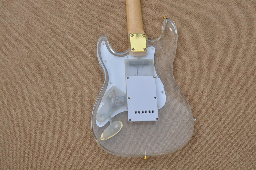 ZQN Series ST Acrylic Body Electric Guitar on Sale (ZQN0018)