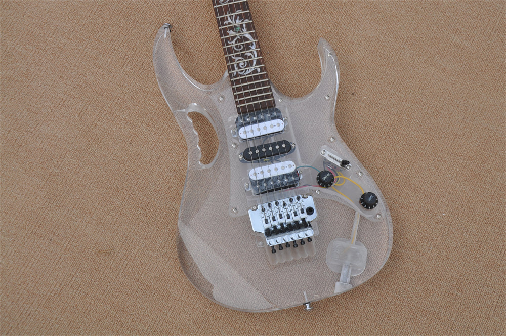 ZQN Series Acrylic Body Electric Guitar on Sale (ZQN0010)