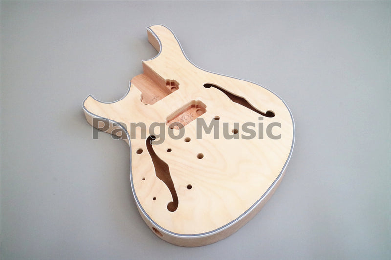 Pre-sale Semi-Hollow Body Left Hand DIY Electric Guitar Kit (PJS-332)