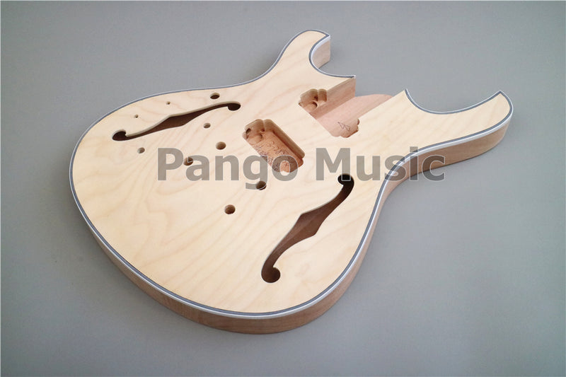 Pre-sale Semi-Hollow Body Left Hand DIY Electric Guitar Kit (PJS-332)