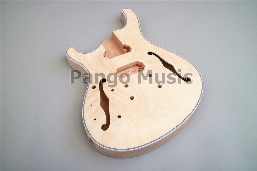 Semi-Hollow Body Left Hand DIY Electric Guitar Kit (PJS-332)
