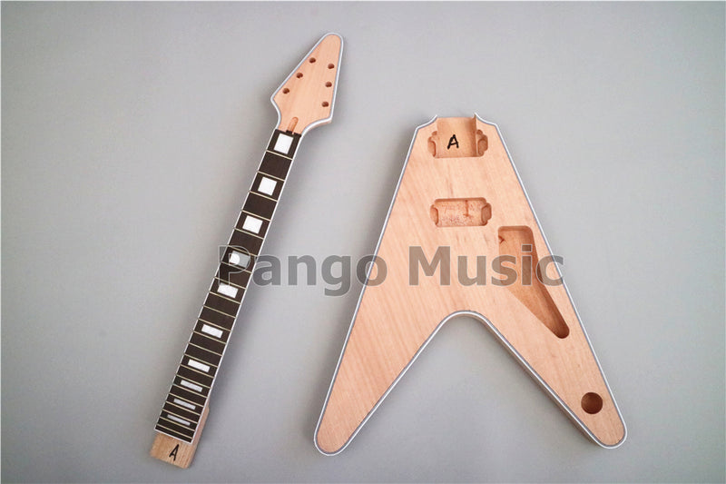 Flying V Style DIY Electric Guitar Kit (PFV-629)