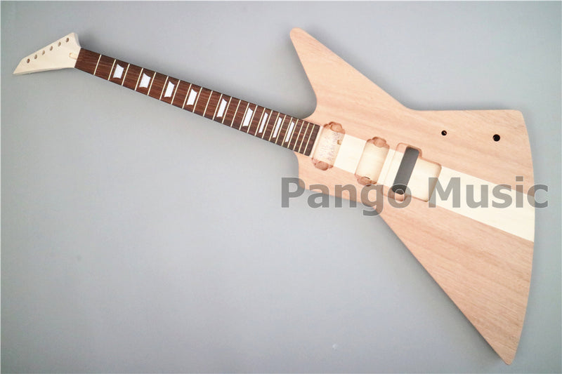 Explorer Style Neck-Through Reverse Headstock DIY Electric Guitar Kit (PEX-631)