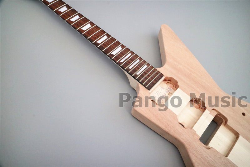 Explorer Style Neck-Through Reverse Headstock DIY Electric Guitar Kit (PEX-631)