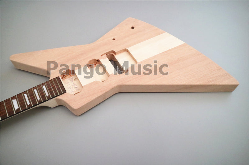 Explorer Style Neck-Through Reverse Headstock DIY Electric Guitar Kit (PEX-631)
