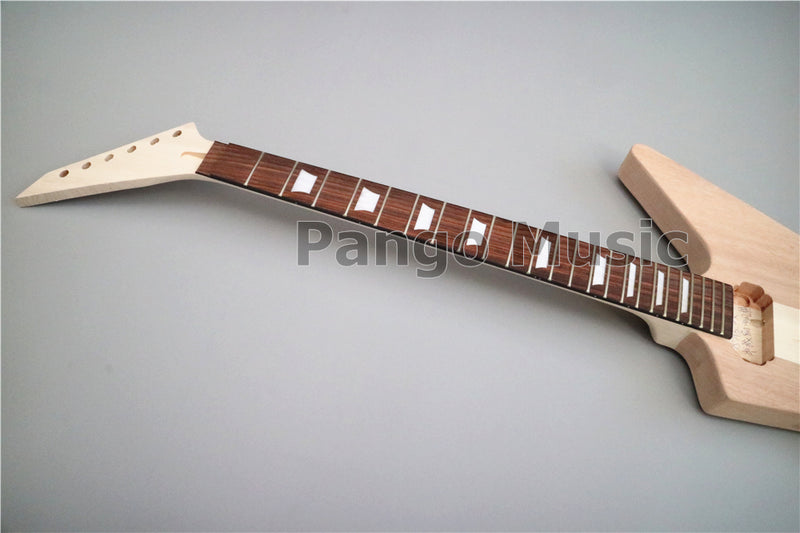 Explorer Style Neck-Through Reverse Headstock DIY Electric Guitar Kit (PEX-631)
