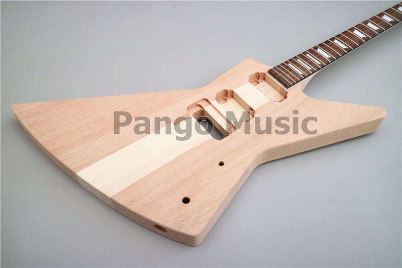Explorer Style Neck-Through Reverse Headstock DIY Electric Guitar Kit (PEX-631)
