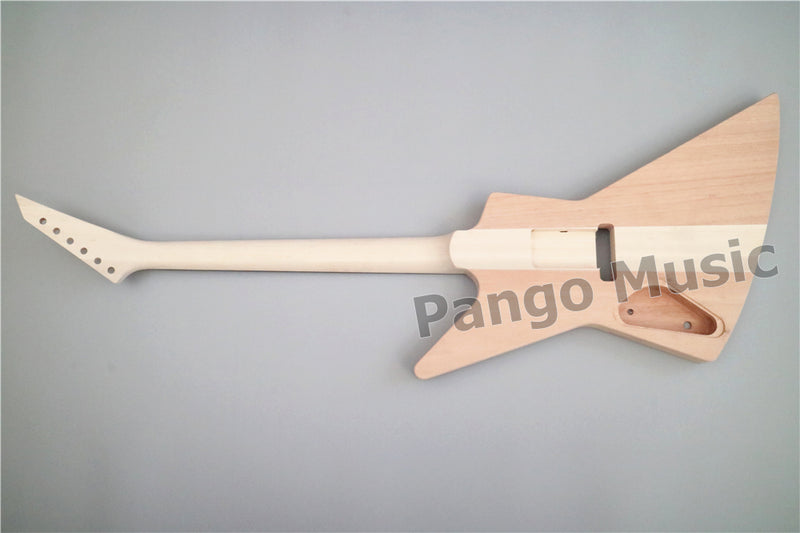 Explorer Style Neck-Through Reverse Headstock DIY Electric Guitar Kit (PEX-631)