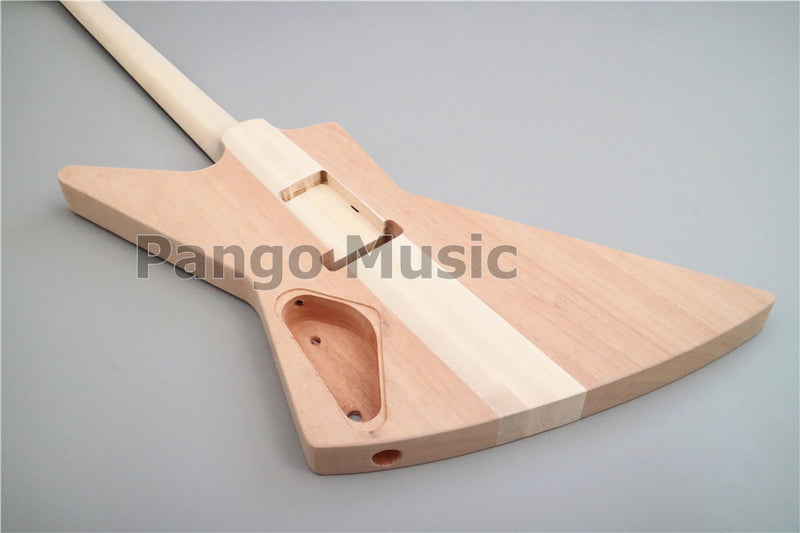 Explorer Style Neck-Through Reverse Headstock DIY Electric Guitar Kit (PEX-631)