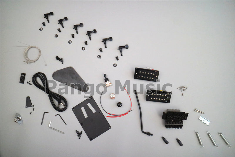 Explorer Style Neck-Through Reverse Headstock DIY Electric Guitar Kit (PEX-631)