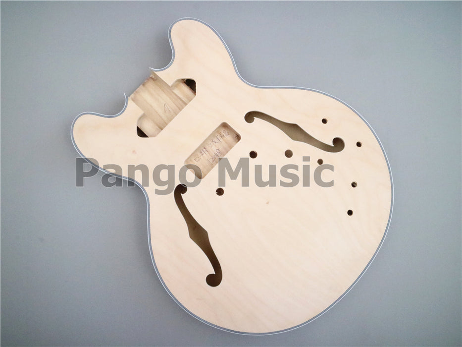 Hollow Body ES335 DIY Electric Guitar Kit with P90 Pickups (PES335-29)