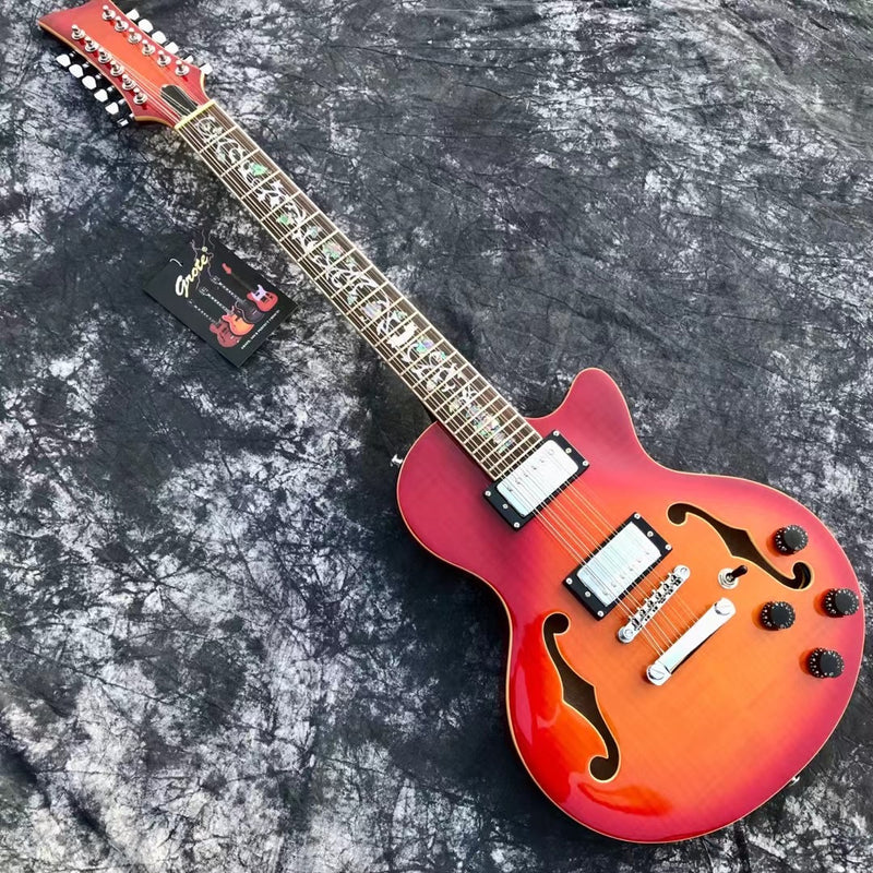 PANGO Music 12 Strings Electric Guitar (YMZ-125)