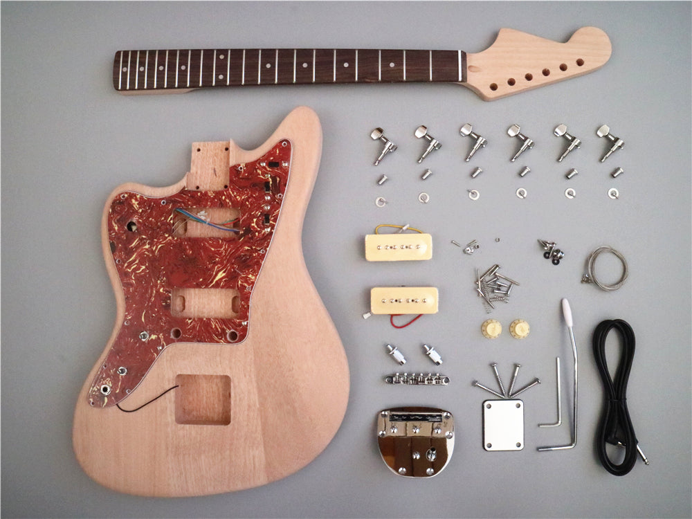 Jazzmaster Style Left Hand DIY Electric Guitar Kit (PJM917D) — Guitar